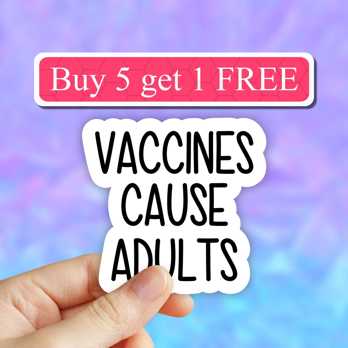 Vaccines cause adults sticker, Nurse Life Sticker, Nurse Stickers Laptop Decals, Popular Stickers, Water Bottle stickers, Laptop decals