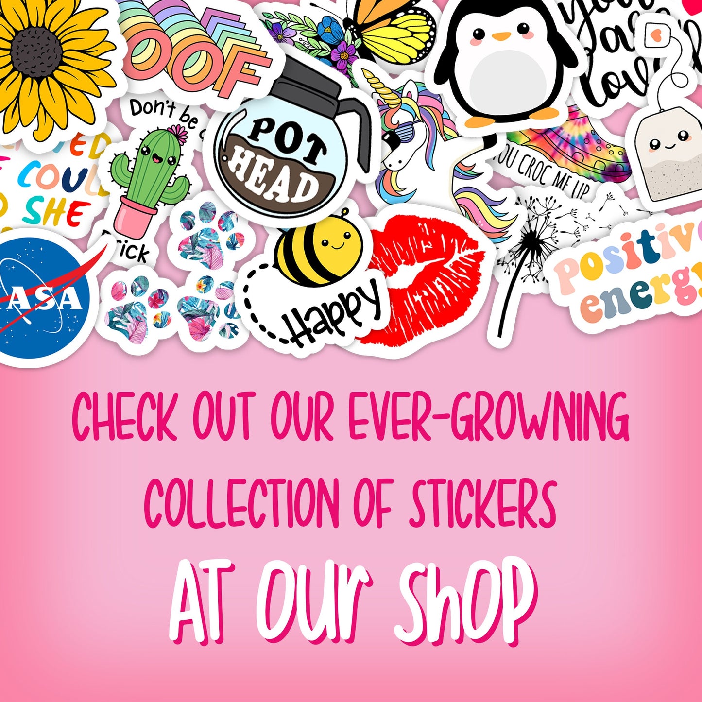 Bicycle Sticker, Laptop stickers, Flower Basket, Aesthetic Stickers, Waterbottle Stickers, Gift for her, Vinyl Stickers, Kawaii Stickers