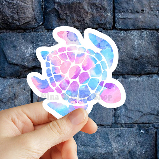 Sea Turtle Sticker, Save the Turtles, VSCO Stickers, Wave Laptop Stickers, Waterbottle Stickers, Tumbler stickers, Computer Stickers, turtle