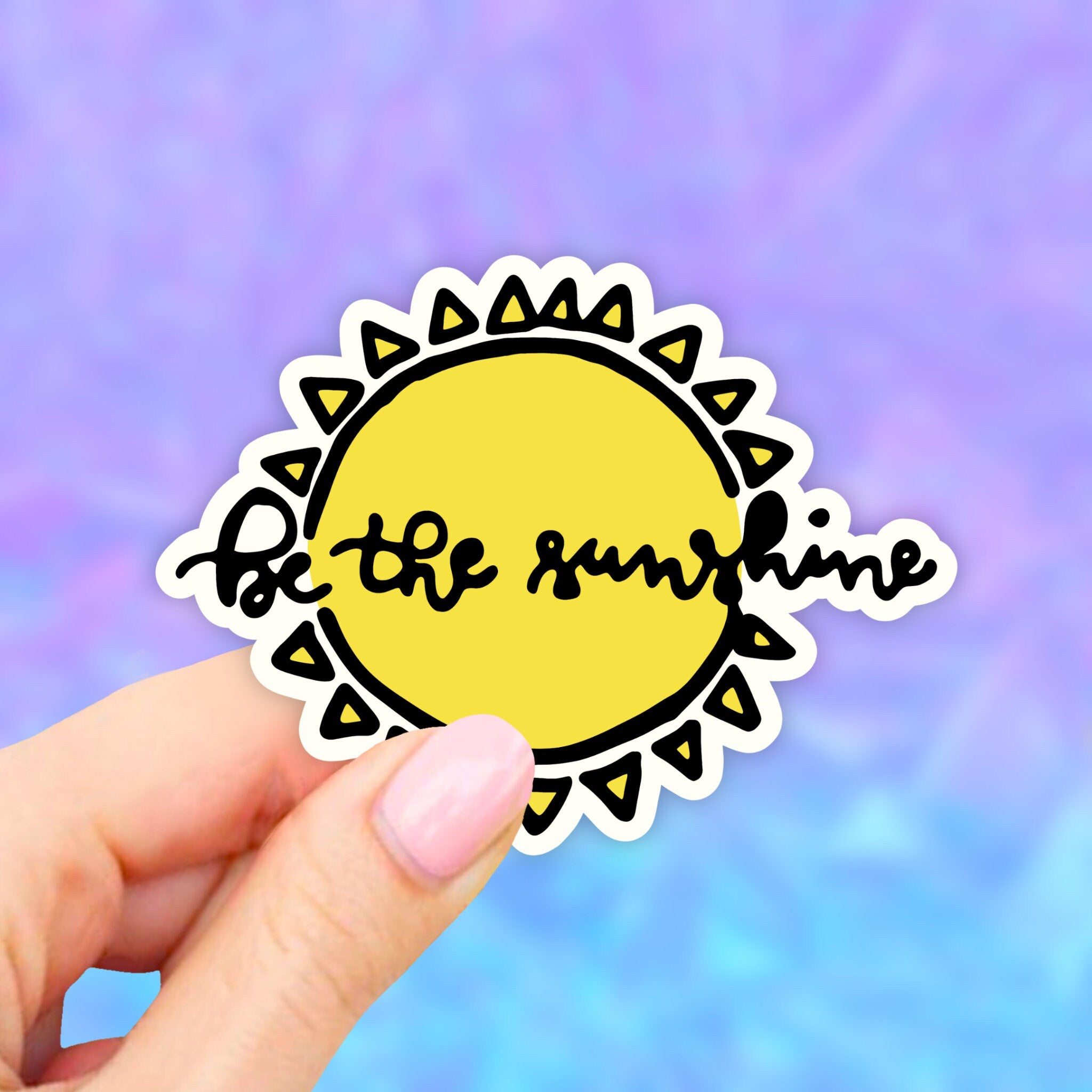 Be The Sunshine Sticker, Sun Laptop Stickers, VSCO Stickers, Laptop, A ...