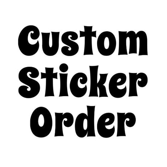 Custom Stickers, Personalized Stickers, Custom Decal, Laptop Stickers, Custom Image, Custom Logo, Waterbottle Stickers, Aesthetic Stickers