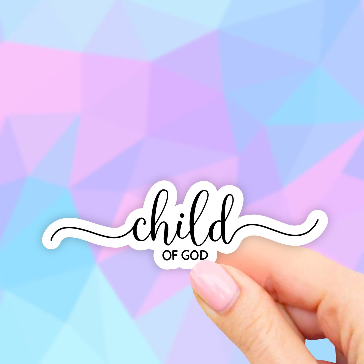 Child of god Sticker, Religious Stickers, Christian Stickers, VSCO Stcickers, Aesthetic Stickers, Water bottle Stickers, Computer stickers