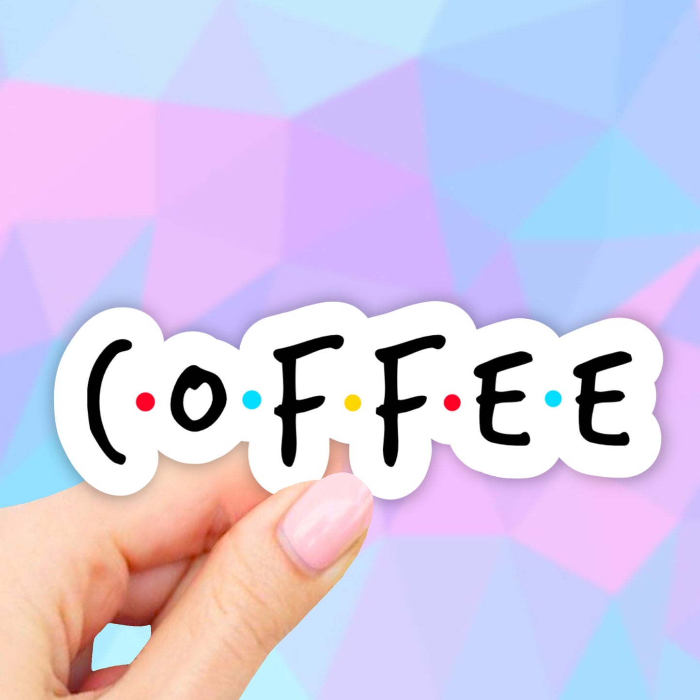 Coffee Sticker, But First Coffee Stickers, Coffee Laptop Stickers, Waterbottle Stickers, Aesthetic Stickers, Tumbler Decal, Computer Sticker