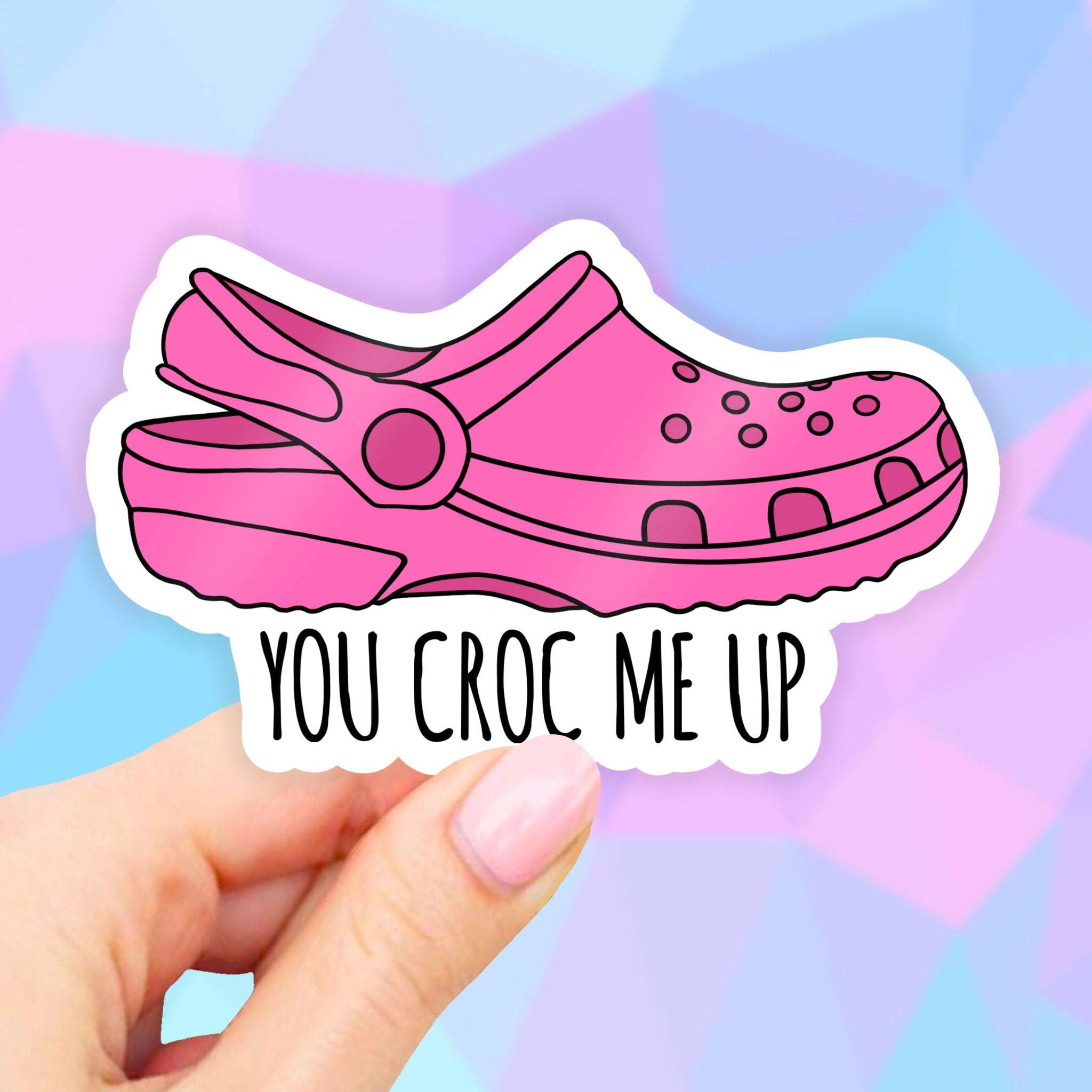 CrocLife Croc Vinyl Sticker / Crocs – MDStickerShop