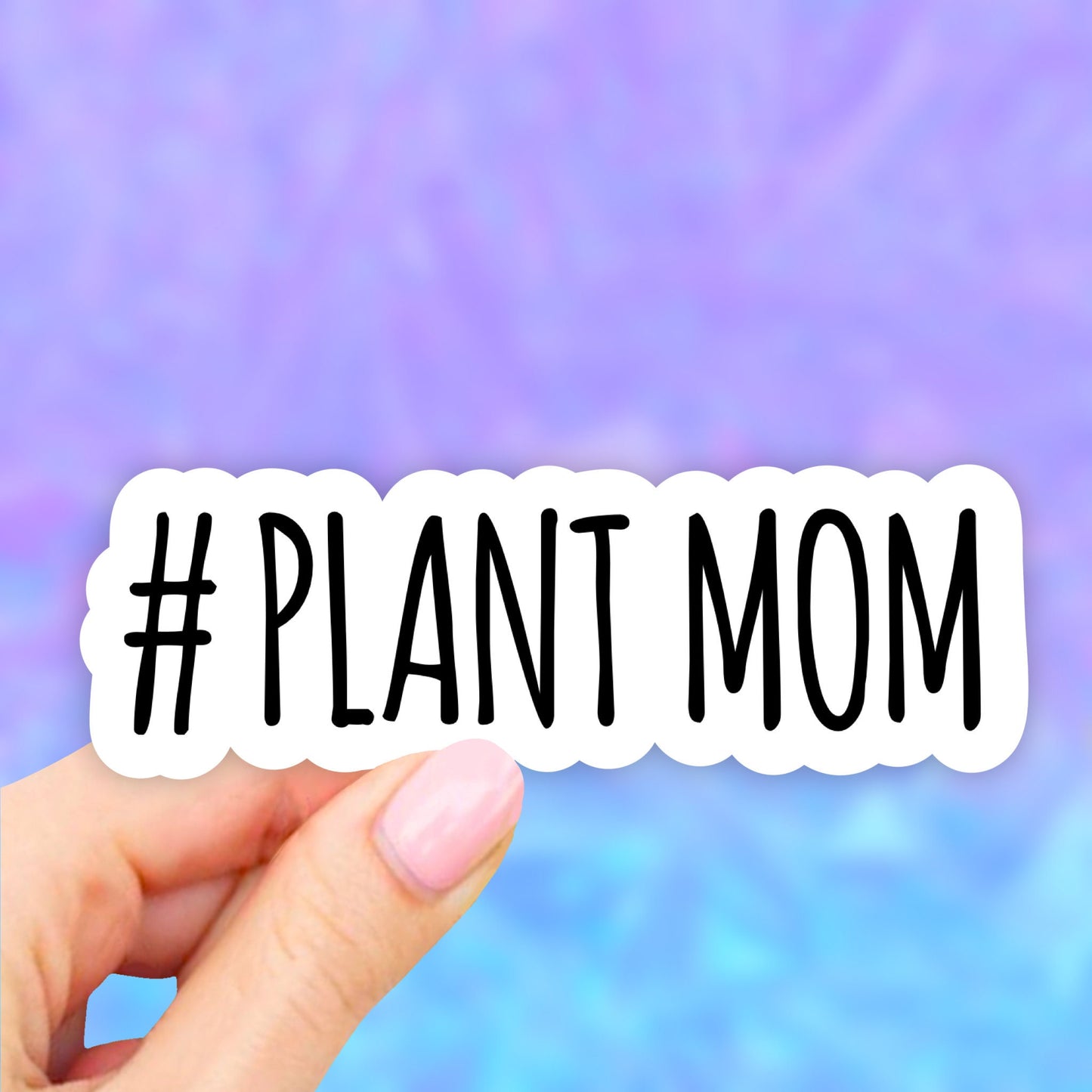 Plant mom Sticker, Crazy Plant Lady Stickers, Pet stickers, Cat Mom Sticker, Laptop stickers, Aesthetic Stickers, Waterbottle sticker
