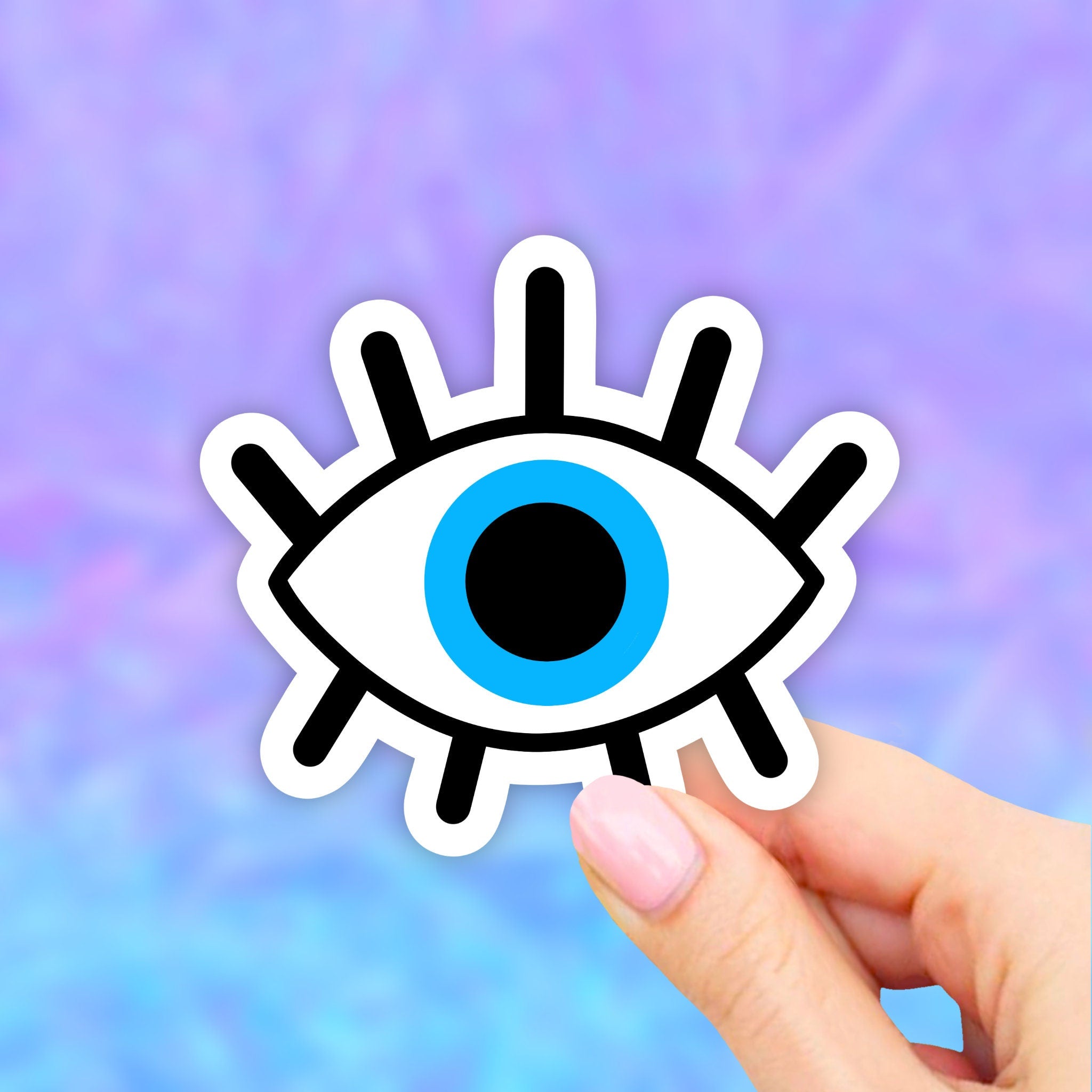 Evil Eye Sticker, Oracle Eye Sticker, Religious Stickers, VSCO Sticker ...