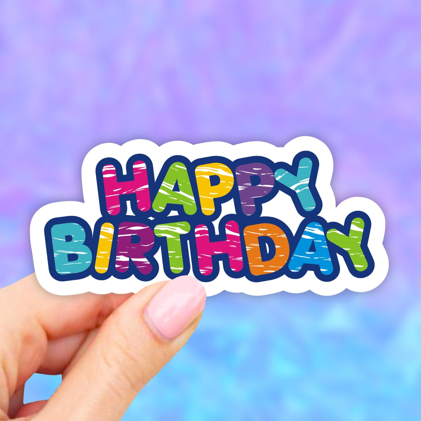 Happy birthday sticker, Birthday gifts, Laptop stickers, Water bottle stickers, Small gift ideas, Aesthetic stickers, TUmbler stickers