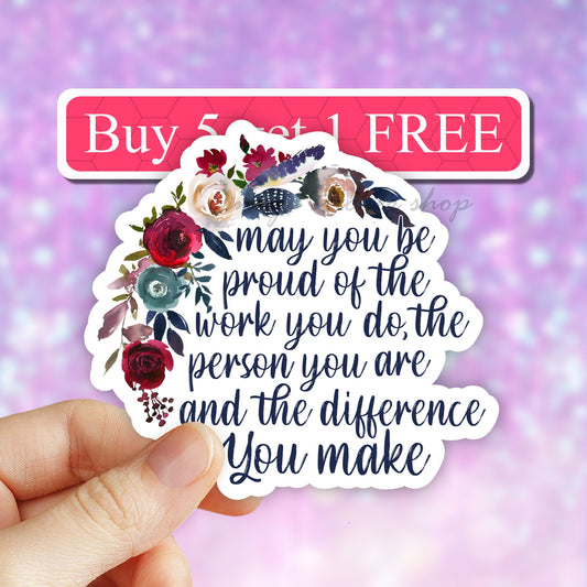 Social Worker sticker, Empowerment Sticker, Essential Worker gift, nurse Water Bottle Sticker, Mental Health Decal, doctor stickers, laptop