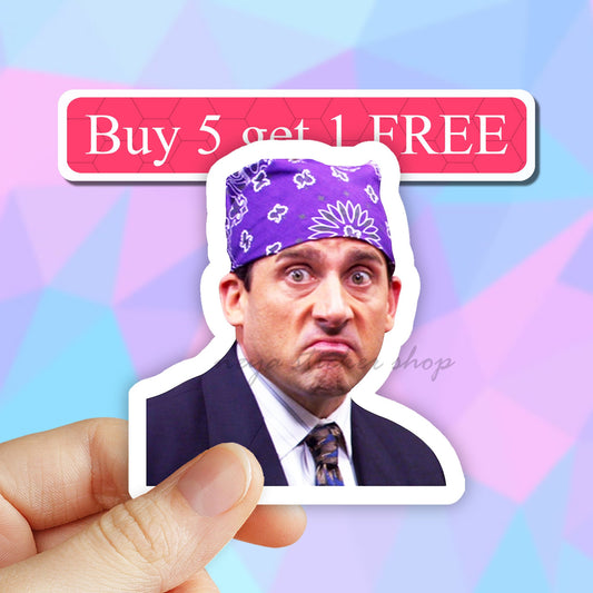 Prison Mike Sticker, The Office Sticker, funny Sticker, Meme Sticker, funny Stickers, Water bottle Stickers, Computer Stickers, vinyl decal