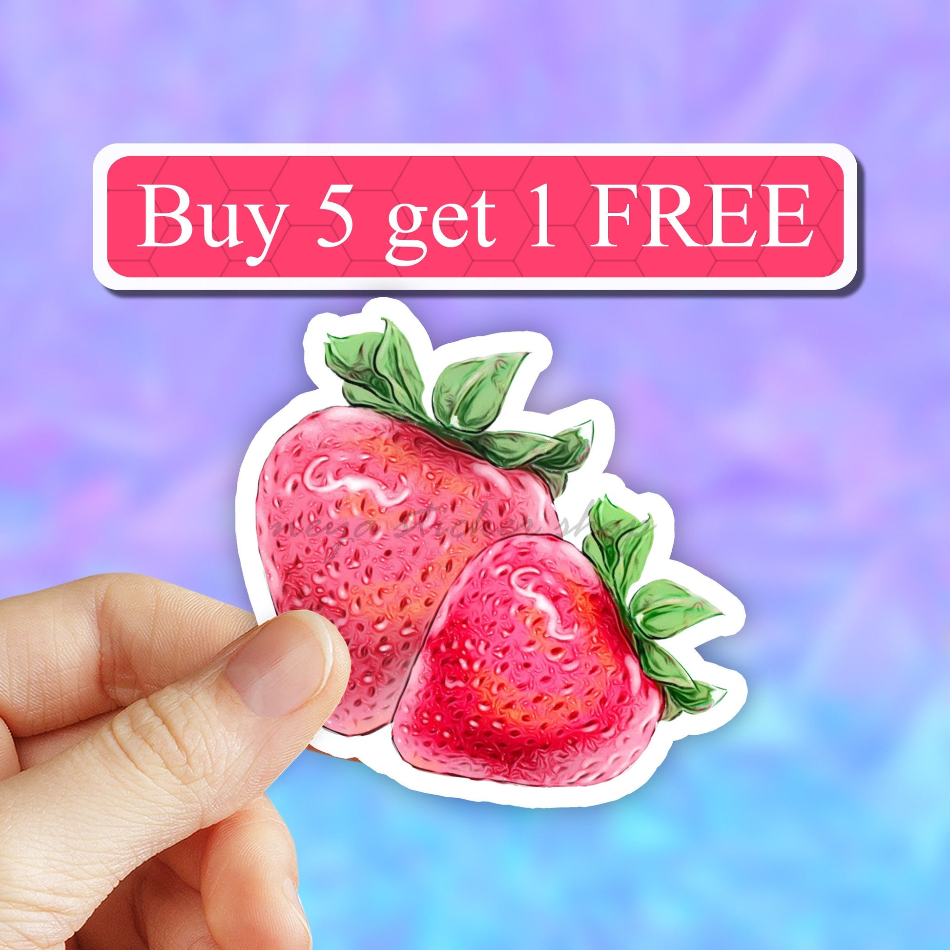 Strawberries Sticker