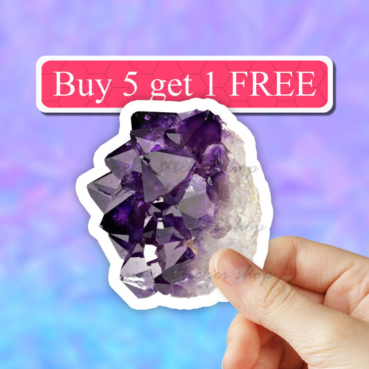 Space Crystal vinyl Sticker, crystal Stickers, Laptop Decal, Vinyl Stickers, Waterbottle Decal, Waterproof Stickers, Computer Sticker decal