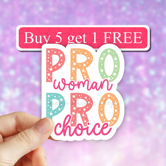 pro women pro choice Sticker, Roe v wade sticker, reproductive rights sticker, Women's Rights Sticker, laptop stickers, feminist stickers